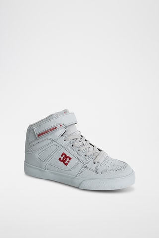 Baskets montantes en cuir - Blanc - DC shoes