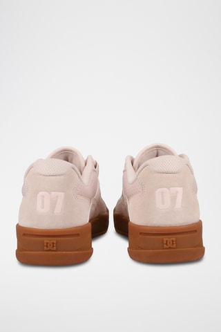Baskets en cuir - Rose - DC shoes