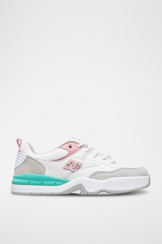 Baskets en cuir - Vert et blanc - DC shoes