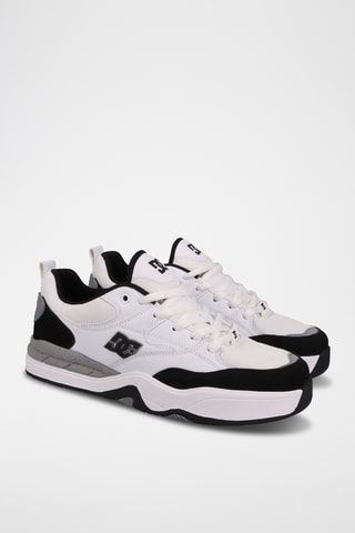 Baskets en nubuck - Blanc et noir - DC shoes