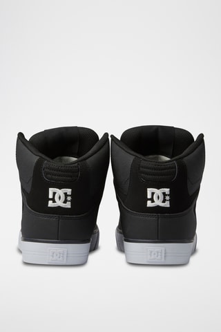 Baskets montantes en cuir - Noir - DC shoes