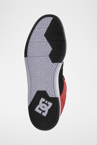 Baskets en cuir - Noir et rouge - DC shoes