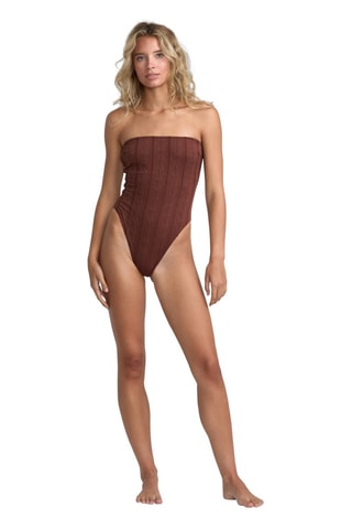 Maillot 1 pièce - Marron - RVCA