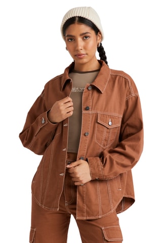 Veste en jean - Marron - RVCA