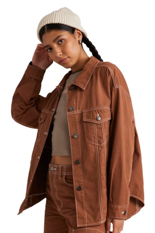 Veste en jean - Marron - RVCA