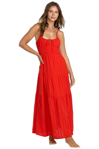 Robe longue - Rouge - Billabong
