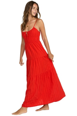 Robe longue - Rouge - Billabong