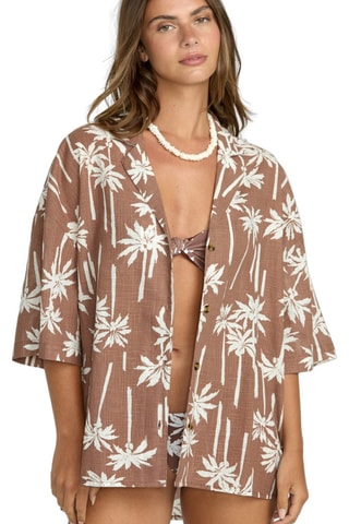 Chemisier - Marron et blanc - Billabong