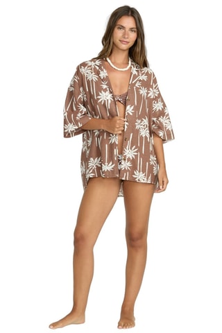 Chemisier - Marron et blanc - Billabong