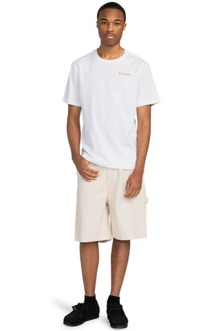 T-shirt regular en coton biologique - Blanc - Element