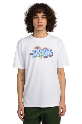 T-shirt relaxed en coton biologique - Blanc - Element