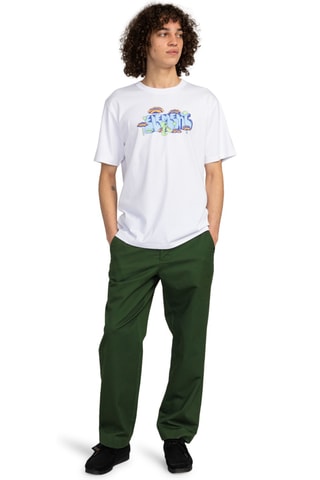 T-shirt relaxed en coton biologique - Blanc - Element