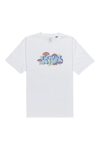 T-shirt relaxed en coton biologique - Blanc - Element