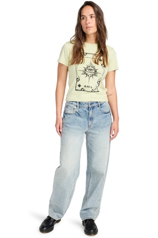 T-shirt en coton biologique - Beige - RVCA