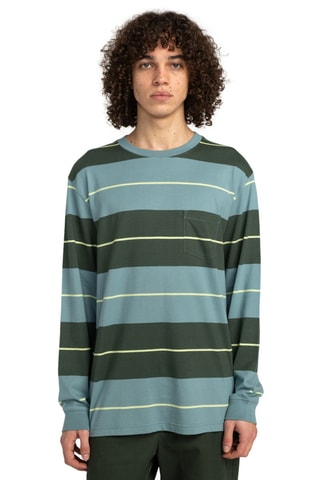 T-shirt regular en coton biologique - Bleu clair - Element