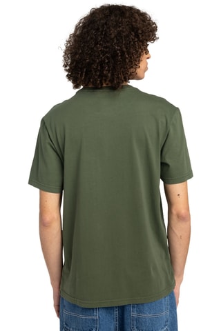 T-shirt regular en coton biologique - Vert foncé - Element