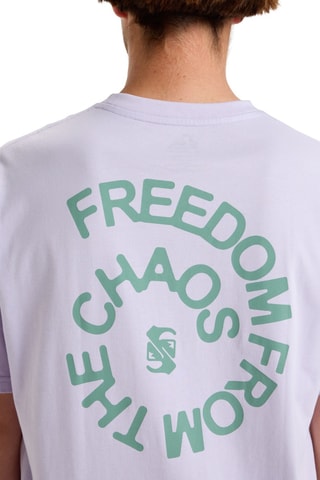 T-shirt en coton biologique - Violet - Quiksilver