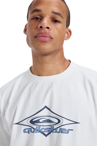 T-shirt en coton biologique - Blanc - Quiksilver