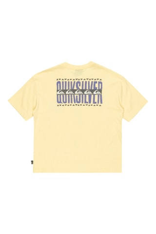T-shirt en coton biologique - Jaune - Quiksilver