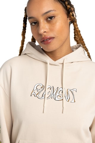 Sweat à capuche - Beige et jaune - Element