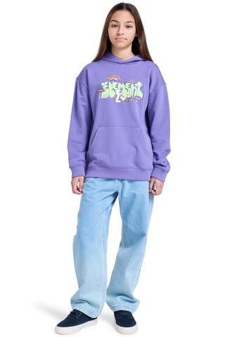 Sweat à capuche - Violet - Element