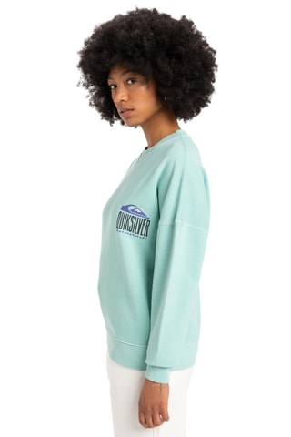 Sweat en coton biologique - Ciel - Quiksilver