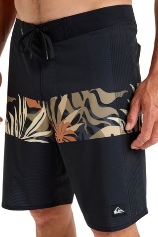 Short de surf - Noir et beige - Quiksilver