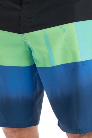 Short de surf dip and die - Noir et bleu - Quiksilver