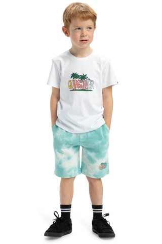 Short tie and dye - Bleu clair - Quiksilver