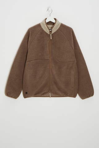 Veste en laine Element - Marron