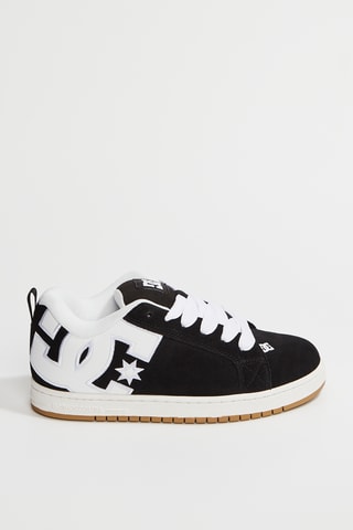 Baskets en cuir DC Shoes - Noir