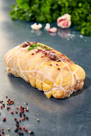 Rôti chapon farci aux marrons 1,4 kg