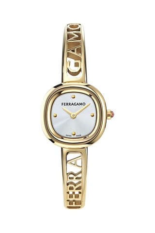 Relógio de quartzo em aço - Dourado