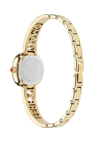 Relógio de quartzo em aço - Dourado