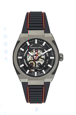 Automatisch Horloge - Zwart en Zilverkleurig