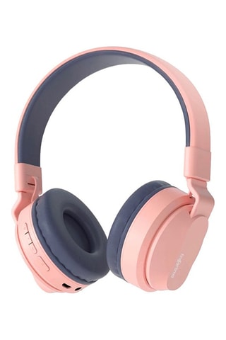 Cuffie audio Bluetooth - Grigio e rosa