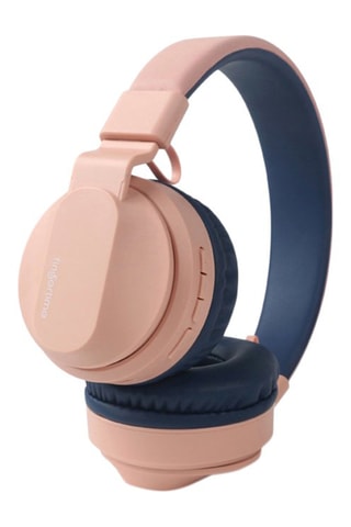 Cuffie audio Bluetooth - Grigio e rosa