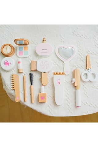 Set da parrucchiera TechKidz - In legno - 14 pezzi