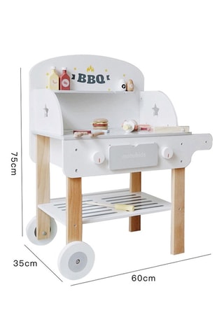 Barbecue in legno - In legno - Con accessori