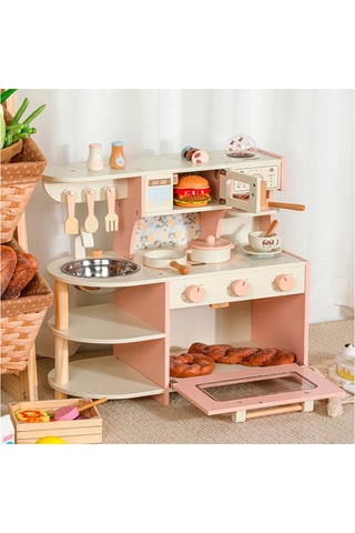 Cucina TechKidz - In legno - Con accessori