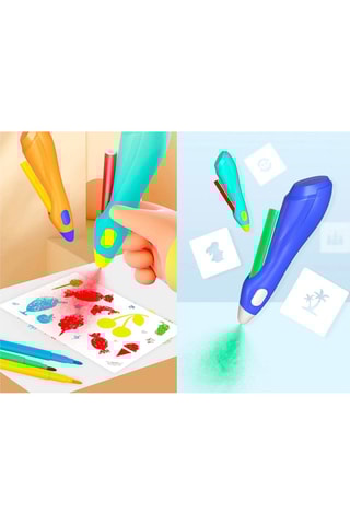 Spray-balpen TechKidz - Elektrisch - Met accessoires