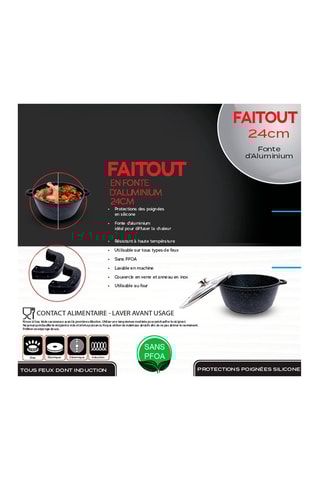 Faitout 24 cm