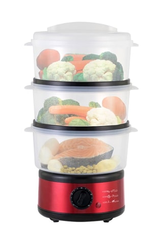 Cuiseur vapeur 3 paniers 7,5 l