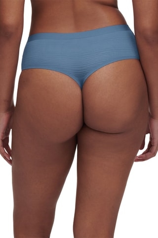 Tanga de talle alto Softstret - Azul marino - Chantelle