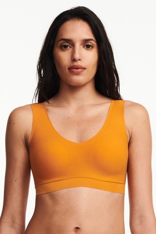 Sujetador deportivo con relleno Softstret - Naranja - Chantelle