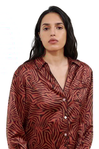 Camisa de pijama - Marrón - Chantelle