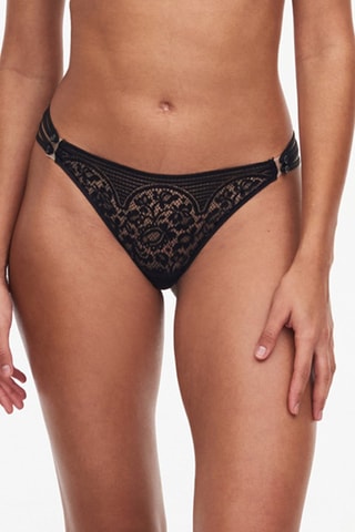 Tanga Singular - Negro - Chantelle X