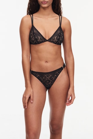 Tanga Singular - Negro - Chantelle X
