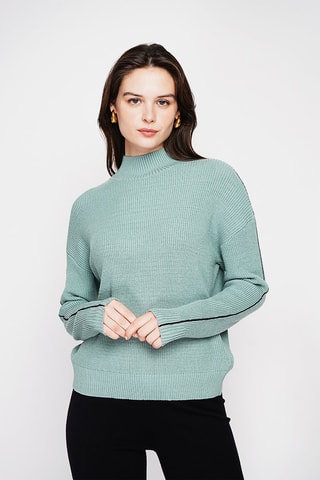 Pull oversize - Vert d'eau