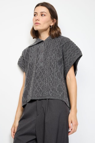 Pull - Gris foncé chiné